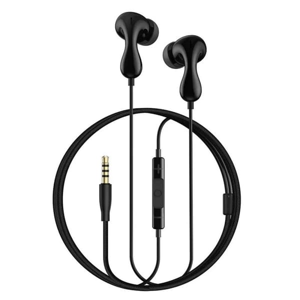Hovedtelefoner med mikrofon Baseus Encok HZ20 Sort