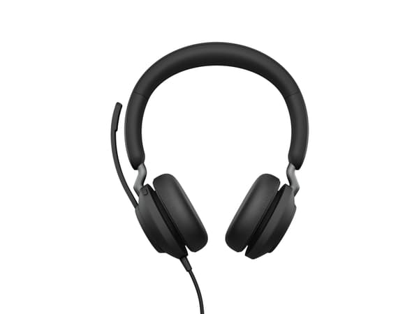Jabra Evolve2 40 SE MS Stereo - Headset - på örat