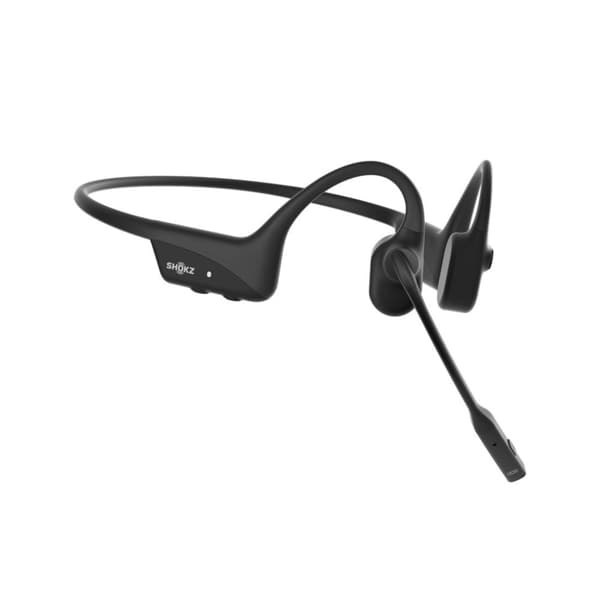 SHOKZ OpenComm2 2025 Opgrader trådløst Bluetooth-headset til videokonferencer med benledning og USB-C-opladningsport | 16 timers taletid, 29 m trådløs