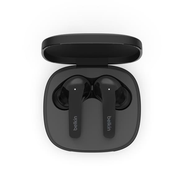 Belkin SOUNDFORM Flow Langattomat nappikuulokkeet Puhelut/Musiikki USB Type-C Bluetooth Musta