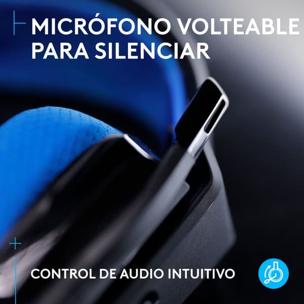 Hodetelefoner Logitech 939-002219 Svart Svart/Blå