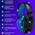 Miniatyrbilde 5 av 10: Hodetelefoner Logitech 939-002219 Svart Svart/Blå