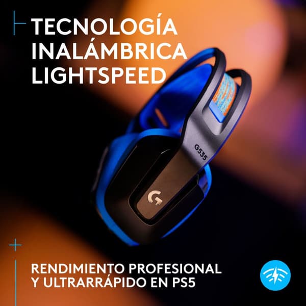 Hodetelefoner Logitech 939-002219 Svart Svart/Blå