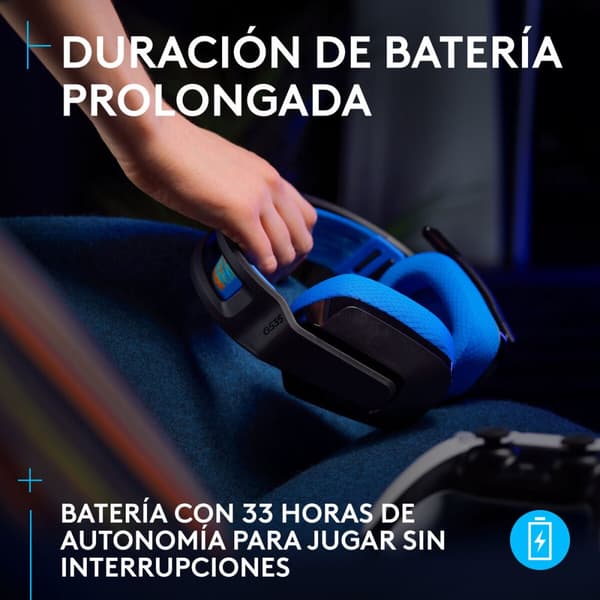 Kuulokkeet Logitech 939-002219 Musta Musta/Sininen