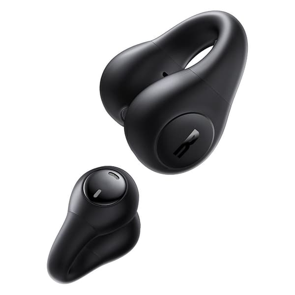 Baseus Bass 15 Clip Open Ear Headset Ægte Trådløst Stereo (TWS) In-ear Opkald/Musik Bluetooth Sort