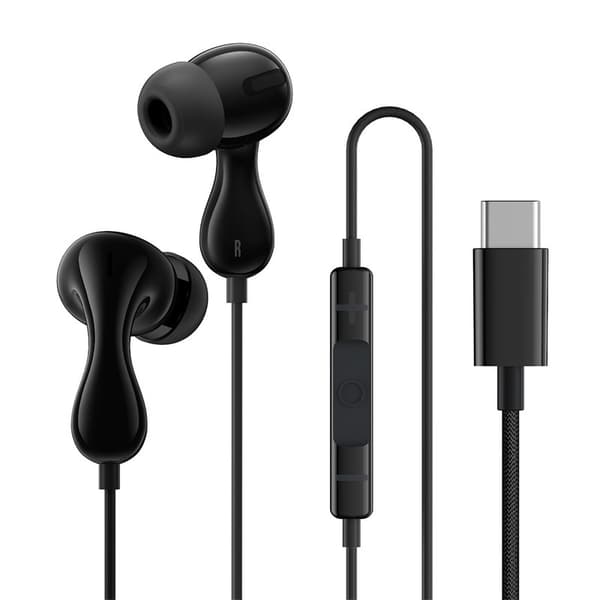 Baseus Encok CZ20 Headset Trådbundet In-ear Samtal/Musik USB Typ-C Svart