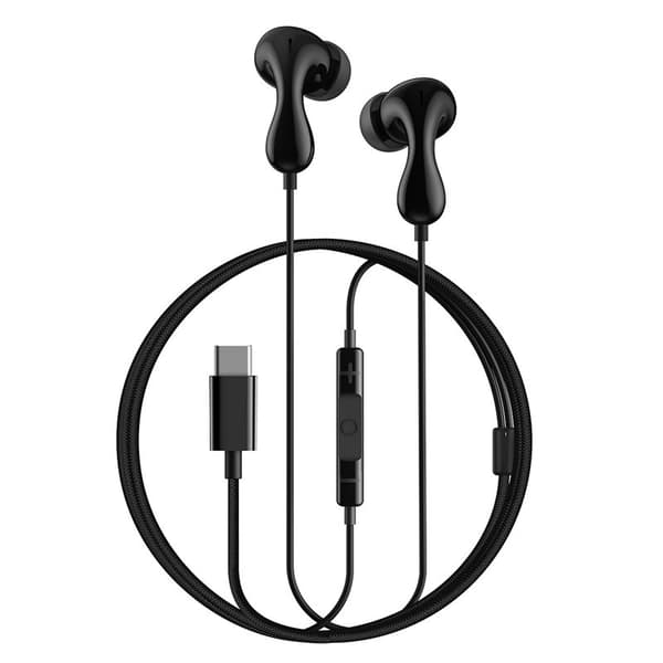 Baseus Encok CZ20 Headset Trådbundet In-ear Samtal/Musik USB Typ-C Svart