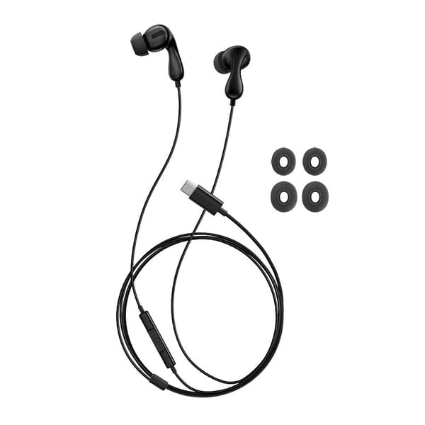 Baseus Encok CZ20 Kuulokkeet Langallinen Nappikuulokkeet Puhelut/Musiikki USB Type-C Musta