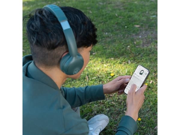 JLab Go Lux ANC, Wireless, 20 - 20000 Hz, Calls/Music, 235 g, Headphones, Sage