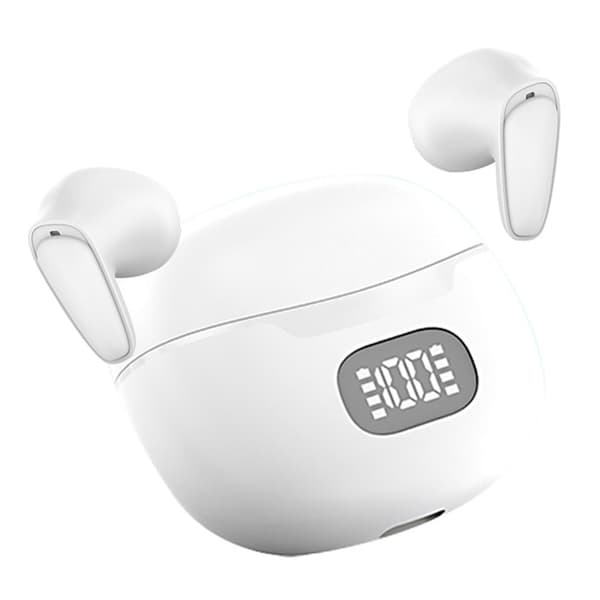 150 kielen käännöskääntäjä Smart Voice Bluetooth-korvakuulokkeet - Valkoinen