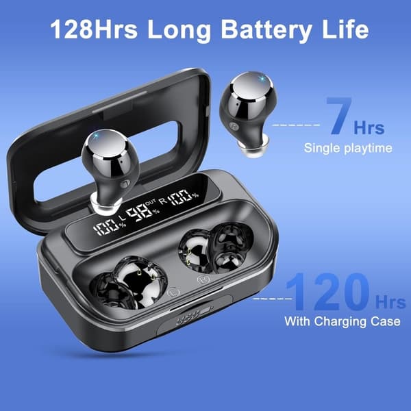 Q26 Bluetooth-kuulokkeet Digitaalinen näyttö In-Ear Langattomat kuulokkeet PowerBank-toiminto