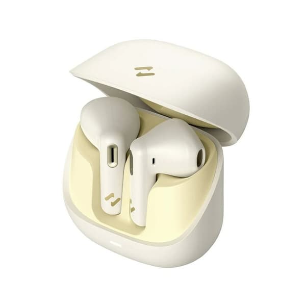 Trådløse høretelefoner med etui til opladning Havit TW905 Beige