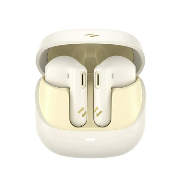 Trådløse høretelefoner med etui til opladning Havit TW905 Beige
