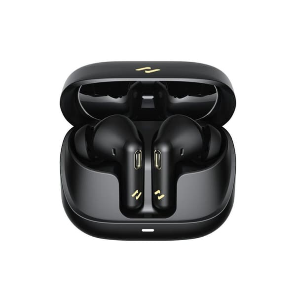Trådløse høretelefoner med etui til opladning Havit TW906 PRO Sort