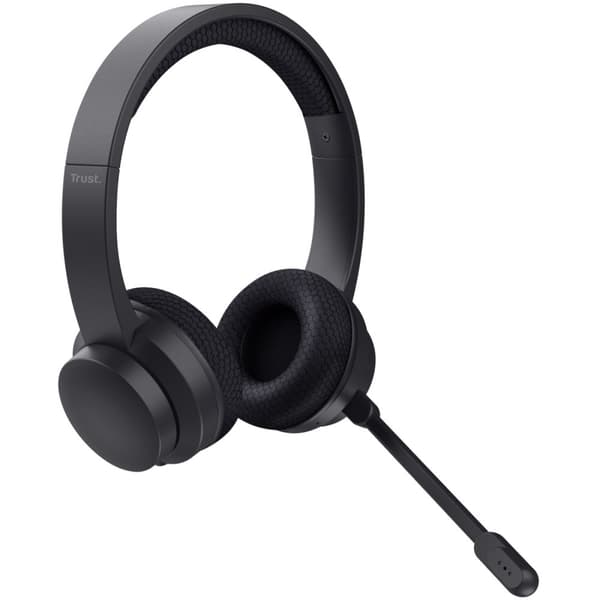 Trust Ayda Trådlöst PC-headset Bluetooth ENC Svart