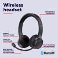 Pikkukuva 7 / 9: Trust Ayda Trådlöst PC-headset Bluetooth ENC Svart