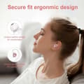 Miniatyrbilde 6 av 9: Q26 Bluetooth-hodesett Digital Display In-Ear trådløse hodetelefoner PowerBank-funksjon - Rosa