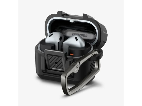 Spigen Lock Fit , matte black - Samsung Galaxy Buds 3 Pro/3