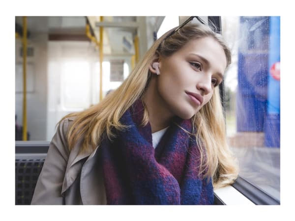 JVC HA-A7T - True wireless-hodetelefoner med mikrofon - i øret - Bluetooth - rosa