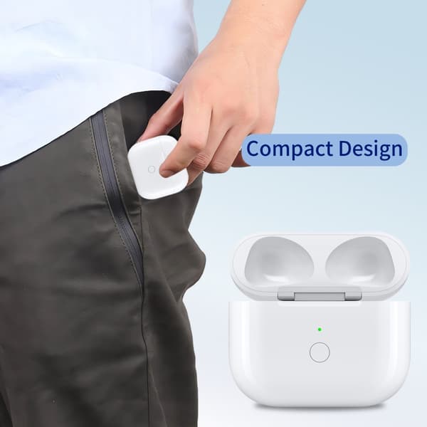 AirPods 3 -latauskotelolle Sisäänrakennettu 620 mAh:n akku Bluetooth Langaton lataus