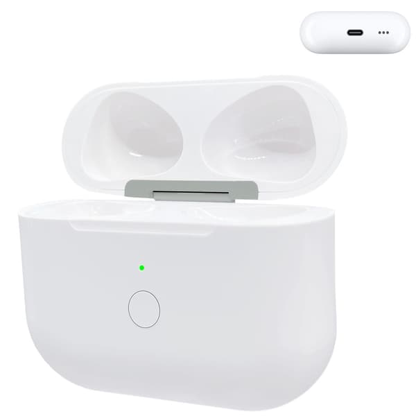 For AirPods 3 ladeveske Innebygd 620mAh batteri trådløs lading USB-C