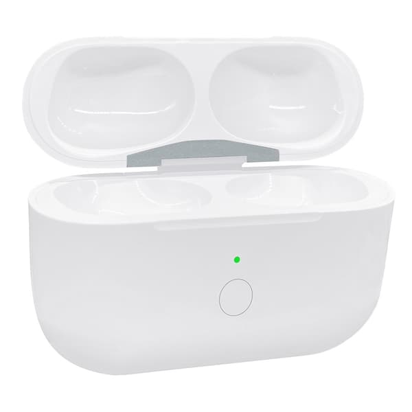 For AirPods Pro 2 / Pro ladeveske Innebygd 680mAh batteri trådløs lading