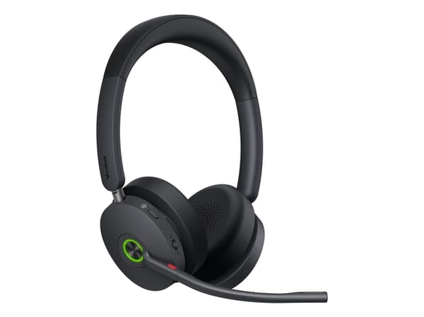 Yealink WH68 Teams Headset, Kabel & trådløs, 20 - 20000 Hz, Opkald/musik, 155 g, Headset, Sort