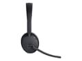 Miniatyrbild 4 av 5: Yealink WH68 Teams Headset, Kabel & trådløs, 20 - 20000 Hz, Opkald/musik, 155 g, Headset, Sort