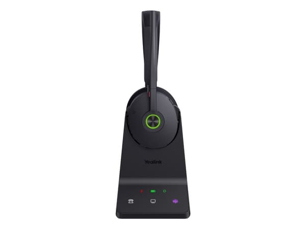 Yealink WH68 Teams Headset, Kabel & trådløs, 20 - 20000 Hz, Opkald/musik, 155 g, Headset, Sort