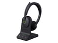Miniatyrbild 1 av 5: Yealink WH68 Teams Headset, Kabel & trådløs, 20 - 20000 Hz, Opkald/musik, 155 g, Headset, Sort