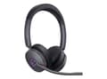 Miniatyrbild 2 av 2: Yealink WH68 Hybrid Teams Headset, Kabel & trådløs, 20 - 20000 Hz, Opkald/musik, 155 g, Headset, Sort