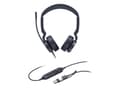 Miniatyrbild 1 av 2: Yealink UH44 Dual UC USB-C/A Headset, Ledningsført, 20 - 20000 Hz, Kontor/Callcenter, 162 g, Headset, Sort