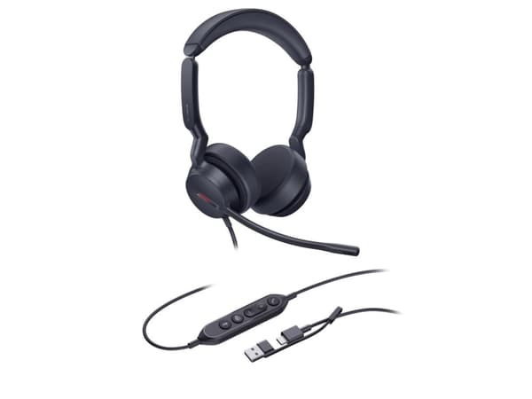 Yealink Headset UH44 Dual Teams USB-C/A - Headset (1308186)