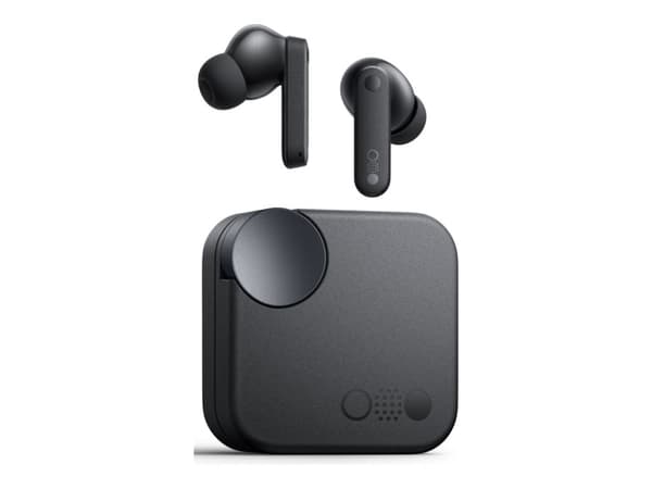 CMF Buds - True wireless-hodetelefoner med mikrofon - i øret - Bluetooth - aktiv støydemping - mørk grå