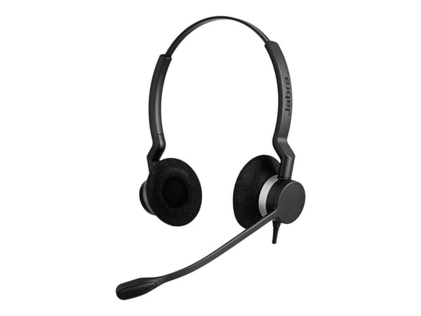 Jabra BIZ 2300 QD Duo - Hodesett - on-ear - kablet - Quick Disconnect