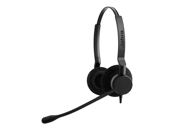 Jabra BIZ 2300 QD Duo - Hodesett - on-ear - kablet - Quick Disconnect