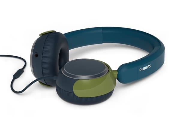 Philips TAK2000CT/00, Ledningsført, Opkald/musik, 20 - 20000 Hz, 135 g, Hovedtelefoner, Blå, Grøn, Grå