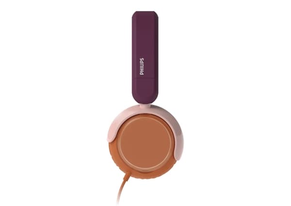 Philips TAK2000MP/00, Ledningsført, 20 - 20000 Hz, Opkald/musik, 135 g, Hovedtelefoner, Orange, Lilla, Rose