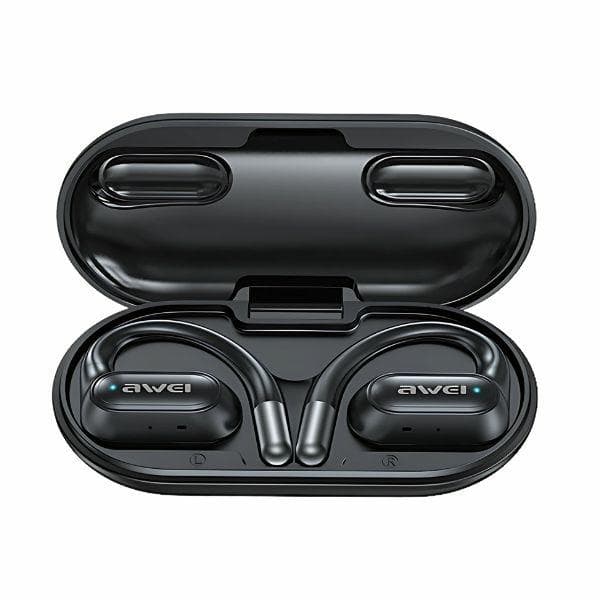 Awei OWS In-Ear Hörlurar Trådlösa Bluetooth 5.4 T93 - Svart
