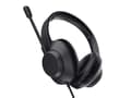 Miniatyrbild 4 av 5: Trust Ayda Max USB, Ledningsført, 20 - 20000 Hz, Kontor/Callcenter, 167 g, Headset, Sort