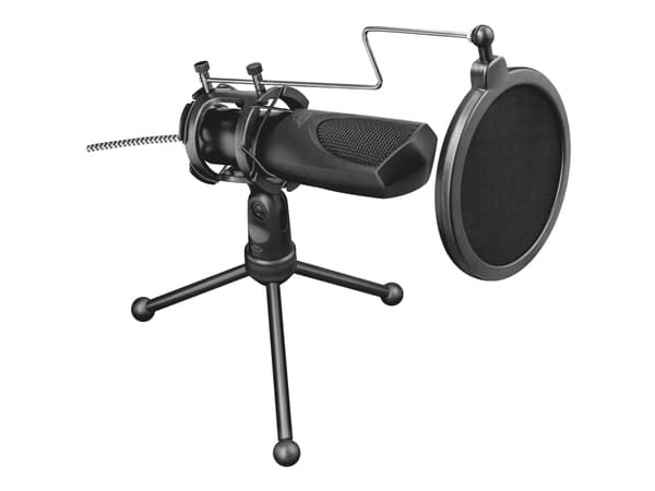 Trust GXT 232 Mantis, PC-mikrofoni, -38 dB, 50 - 16000 Hz, 32 O, Suuntaukseton, Langallinen
