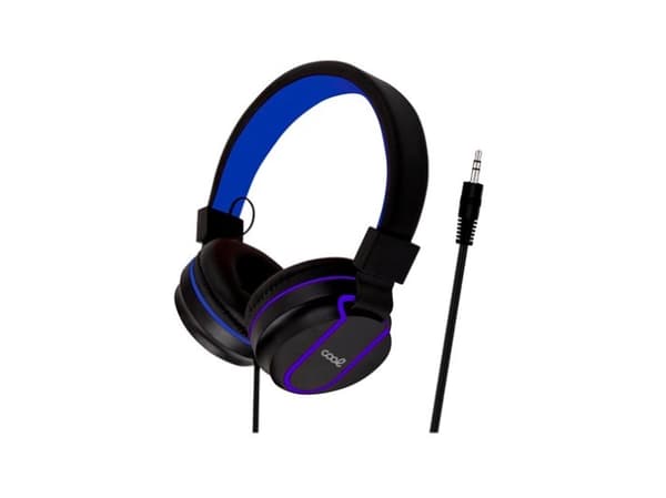 AURICULARES COOL TORONTO BLACK-BLUE