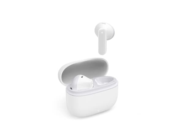 Hama Freedom Light II hodetelefoner hvite / stemmestyring 221753