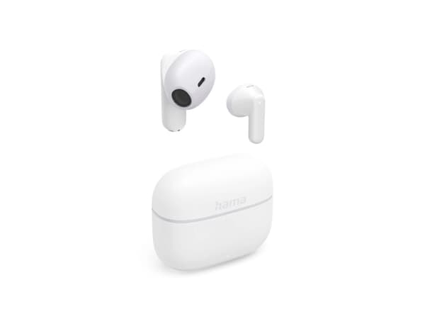 Hama Freedom Light II hodetelefoner hvite / stemmestyring 221753