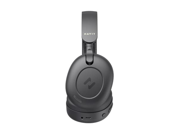 Havit Hibrid Anc BluetoothKulaklik Siyah, Kabel & Trådlös, Musik/vardag, Hörlurar, Svart