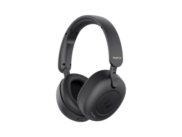 Havit Hibrid Anc BluetoothKulaklik Siyah, Kabel & Trådlös, Musik/vardag, Hörlurar, Svart
