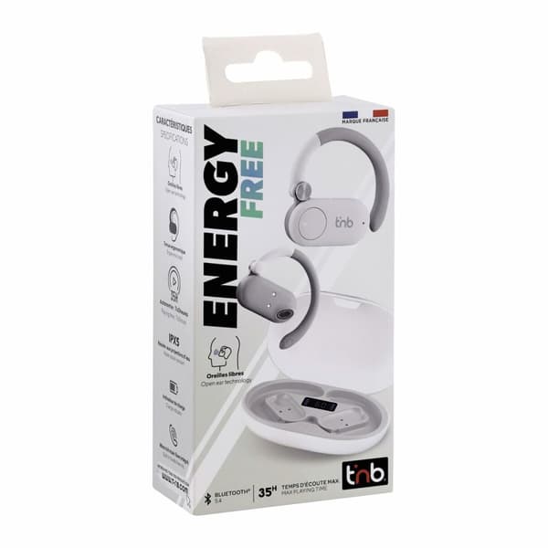 Urheilukuulokkeet T'NB ENERGY PLUS Valkoinen