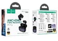 Miniatyrbillede 1 af 3: Hoco EQ20 Rhyme Headset Trådløst In-Ear Opkald/Musik Bluetooth Sort