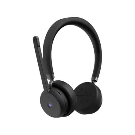 Lenovo Trådløst VoIP-headset Hovedbøjle Kontor/Callcenter Bluetooth Sort