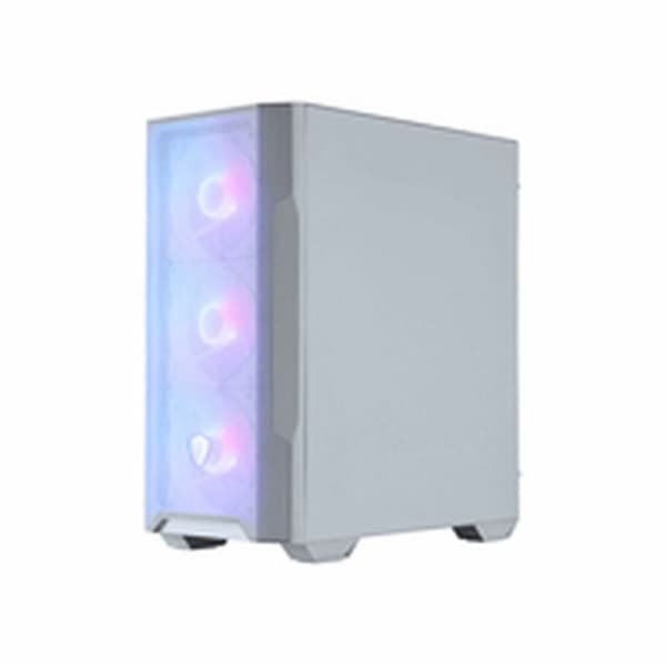 ATX Semitorn MSI MAG FORGE M100R WHITE Vit Stål Härdat glas